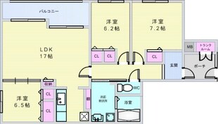 フロレセール桜の町の物件間取画像